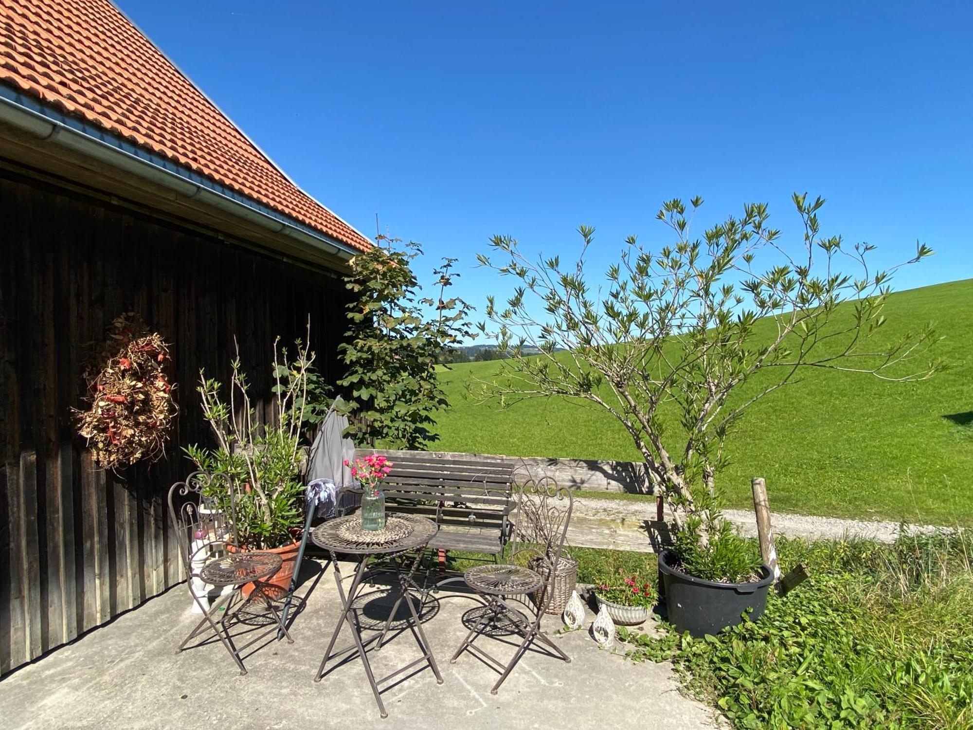 Allgaeu Cottage - Traumhafter Blick In Die Schweizer Berge 魏勒-锡默贝格 外观 照片