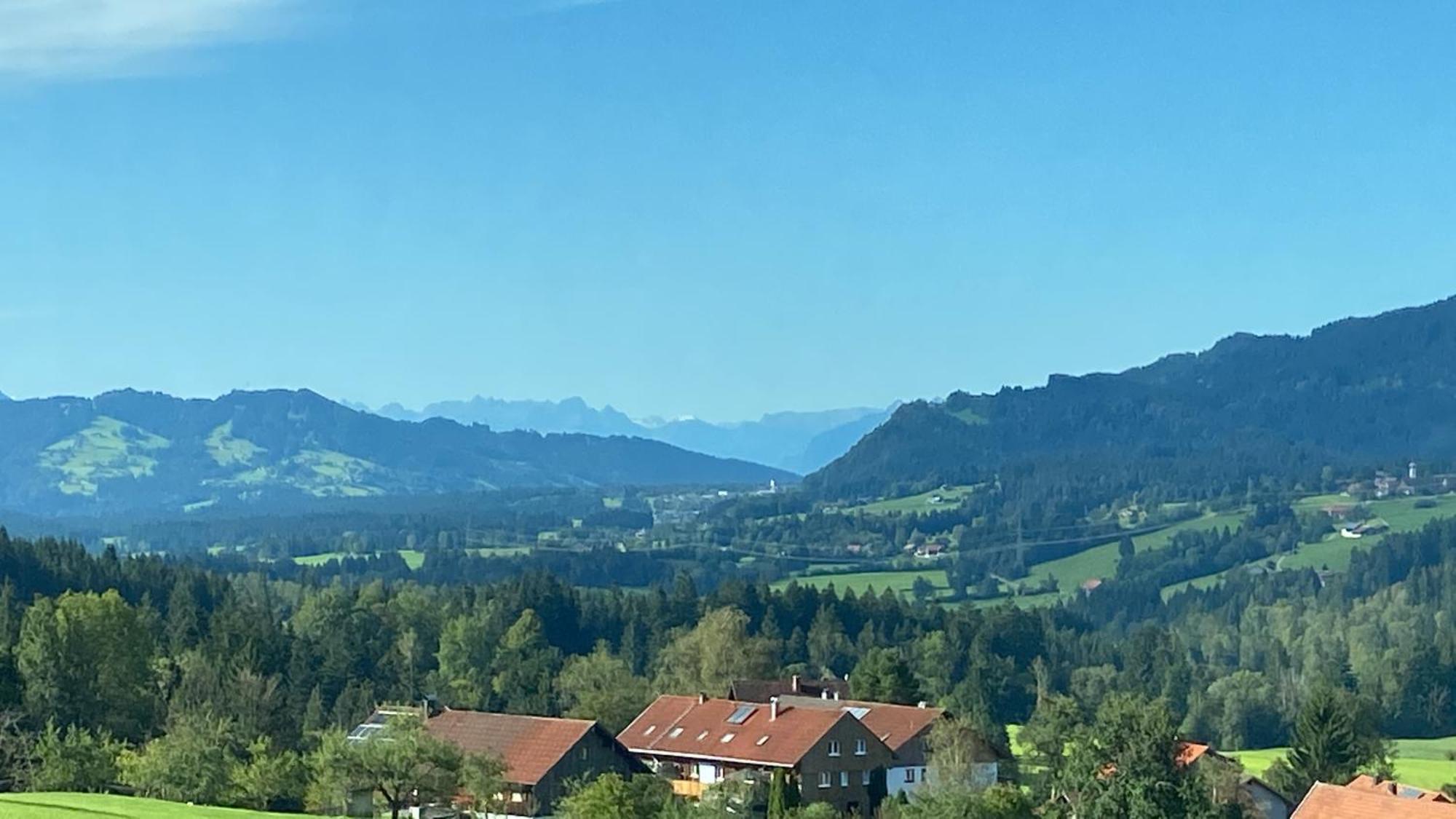 Allgaeu Cottage - Traumhafter Blick In Die Schweizer Berge 魏勒-锡默贝格 外观 照片